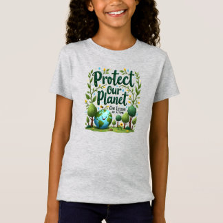 T-Shirt Protect Our Planet – Eco Classroom Print