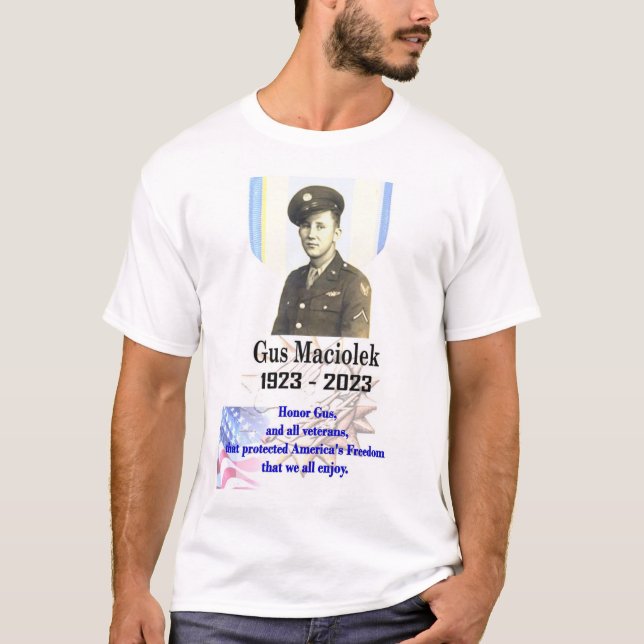 T-shirt Protecteur de la liberté d'honneur Gus (Devant)