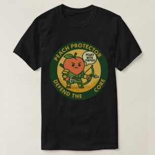 T-shirt Protecteur de pêche Défendre le noyau 