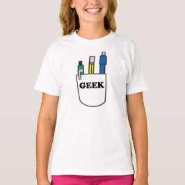 T-shirt Protecteur de poche GEEK amusant