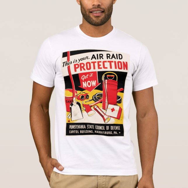 T-shirt Protection aérienne (Devant)