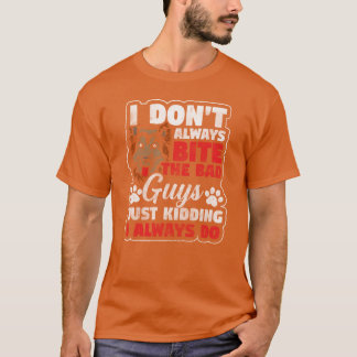 T-shirt Protection Chien Chien Propriétaires Chien Garde C