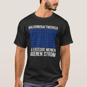 T-shirt Protection de la nature Balcon Powerworker Photovo