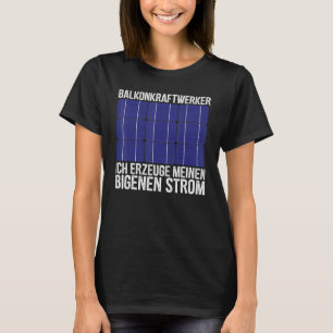 T-shirt Protection de la nature Balcon Powerworker Photovo