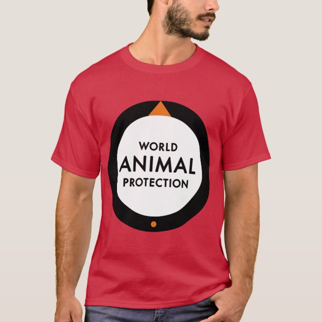 T-shirt Protection des animaux dans le monde (Devant)