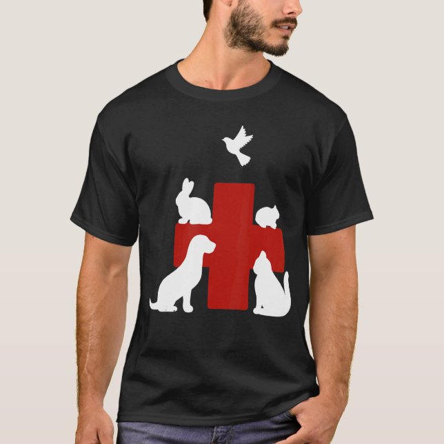 T-shirt Protection des animaux Protection des animaux Cons (Devant)