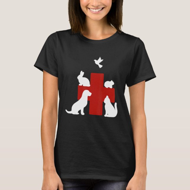 T-shirt Protection des animaux Protection des animaux Cons (Devant)