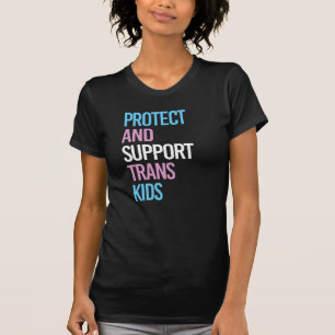 T-shirt Protéger et soutenir les enfants trans