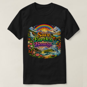 T-shirt Protéger la beauté de la Terre Protection écologiq