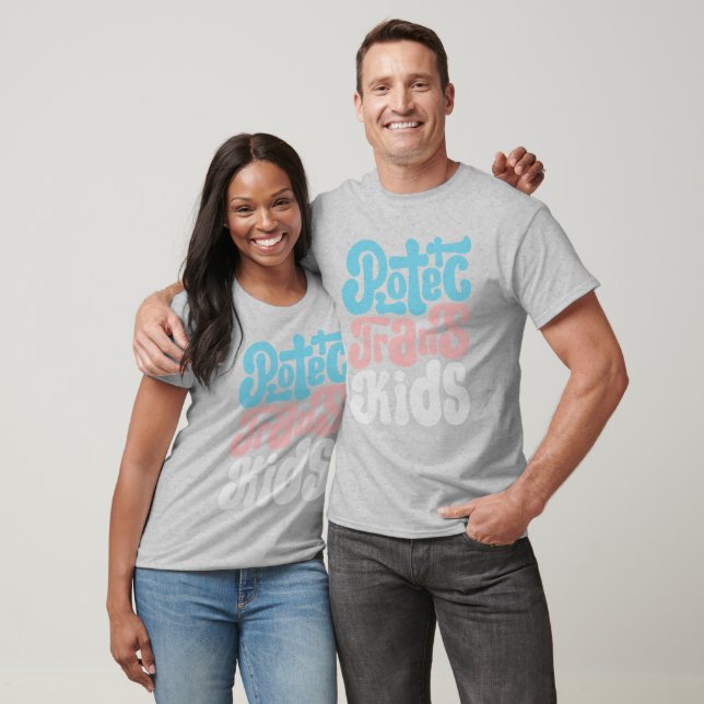 T-shirt Protéger la chemise Trans Kids #2 (Unisexe)