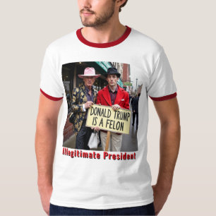 T-shirt Protéger la diversité et entraver Trump