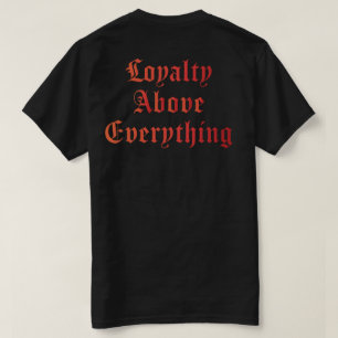 T-shirt Protéger la Famille Logo de Poche Orange