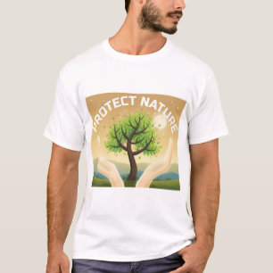 T-shirt Protéger la nature - Arbre mystique de la vie