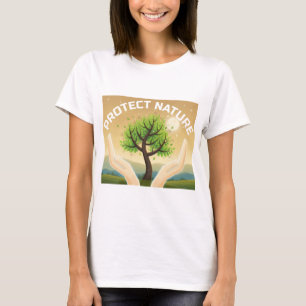 T-shirt Protéger la nature - Arbre mystique de la vie