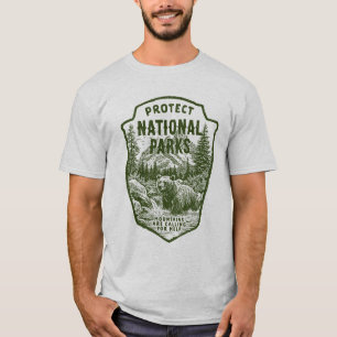 T-shirt Protéger le soutien Parcs nationaux Bear River Gra