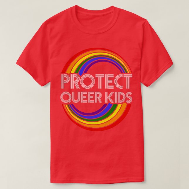 T-shirt Protéger les enfants queer LGBT Pride Lgbtq Pride  (Design devant)