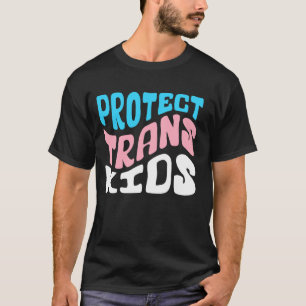 T-shirt Protéger les enfants trans Allié LGBTQ Les vies tr