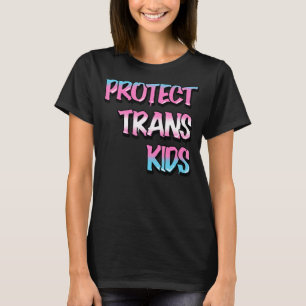 T-shirt Protéger les enfants trans Lgbt Trans Pride Transg