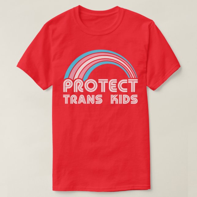T-shirt Protéger les enfants transgenres LGBT Pride Lgbtq  (Design devant)