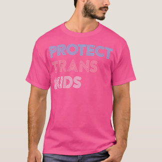 T-shirt Protéger Les Enfants Transgenres Lgbt Pride Tee