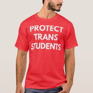 T-shirt Protéger les étudiants transgenresLGBT Pride s