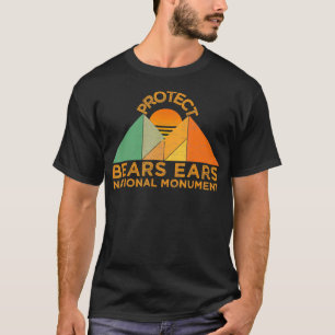 T-shirt Protéger les ours Oreilles Monument National
