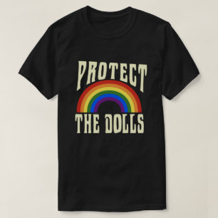 T-shirt "Protéger les poupées" mode Trans 2025 Afficher Fi