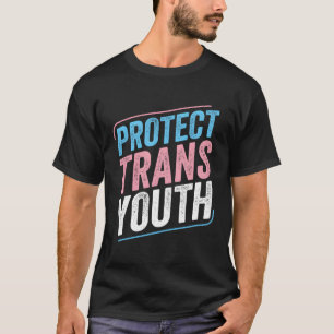 T-shirt Protéger Trans Youth Trans Pride Transgender Lgbt