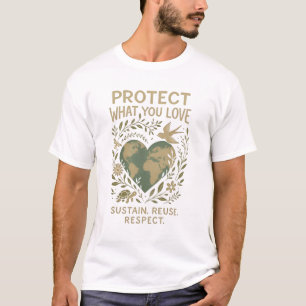 T-shirt Protégez ce que vous aimez - Eco Tee inspirée par