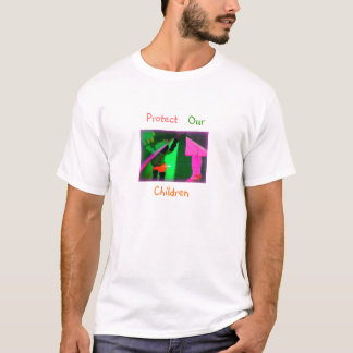 T-shirt "Protégez nos enfants "