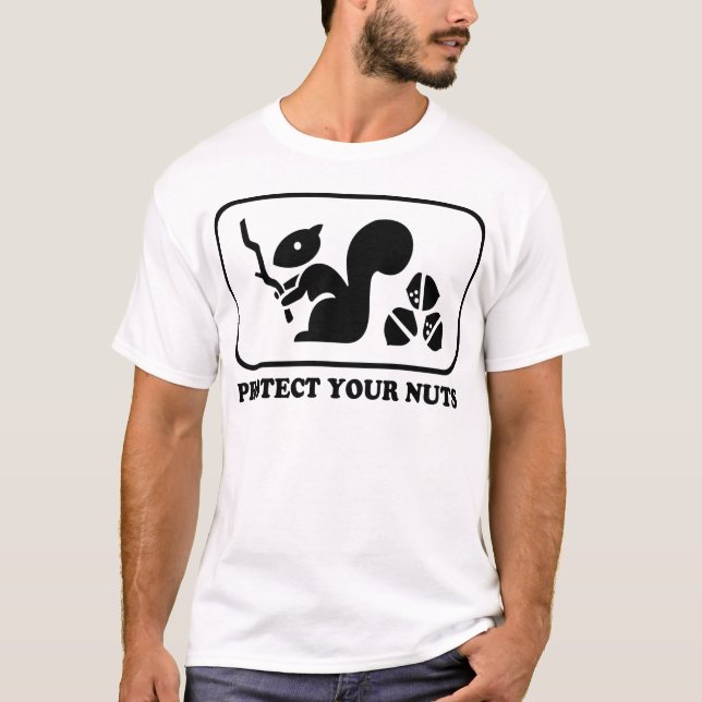 T-shirt Protégez vos écrous (Devant)