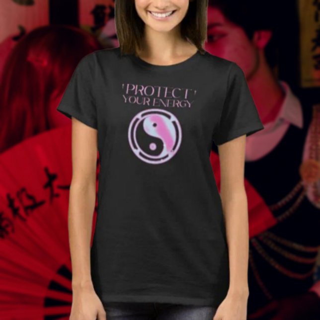 T-shirt Protégez votre énergie (Créateur téléchargé)