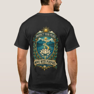 T-shirt Protégez Votre Paix Avancez Avec Un But
