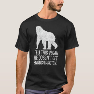 T-shirt Protéine végétarienne Végétarien Végétarien Droits