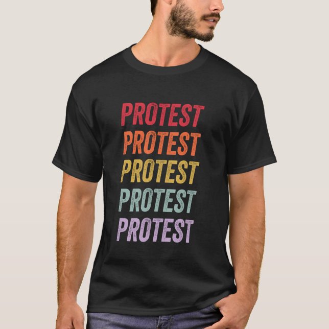 T-shirt Protestation (Devant)