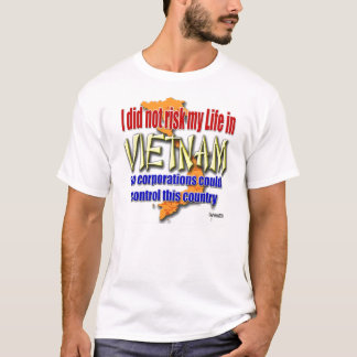 T-shirt Protestation Wall Street de vétérinaire du Vietnam