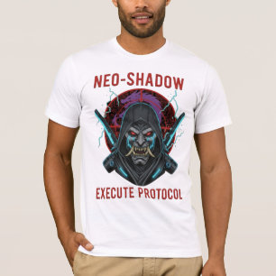 T-Shirt Protocole d'Exécution Neo-Shadow - Cyberpu