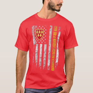 T-shirt Proud 32nd Air And Missile Defense Command Vétéran