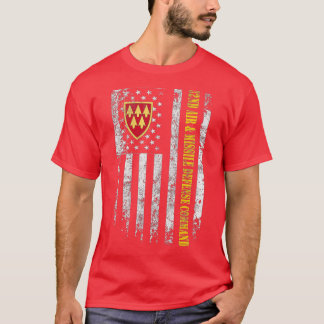 T-shirt Proud 32nd Air And Missile Defense Command Vétéran