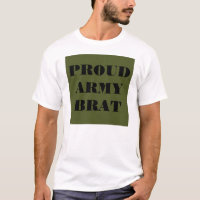 T - Shirt Proud Army Brat