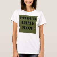 T - Shirt Proud Army Mama