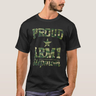 T-shirt Proud Army Stepmama Maman Women Mothers Day