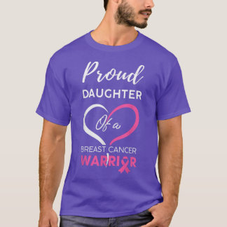 T-shirt Proud Daughter Breast Cancer Family Breast Cancer