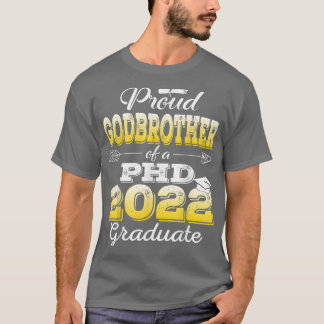 T-shirt Proud Godbrother Classe De Docteur Docteur Diplômé
