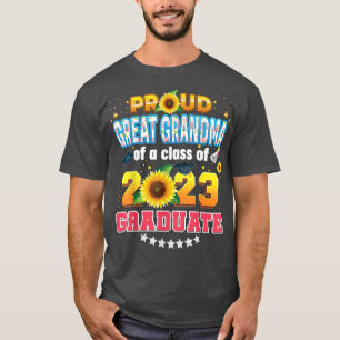 T-shirt Proud Great Grandma of A Class 2023