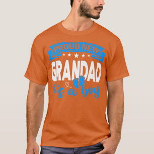 T-shirt Proud New Grandad It's A Boy Gender Reveal Men Wom