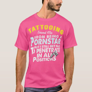 T-shirt Proud Tattoo Artist  Tattooist Funny Saying Tattoo