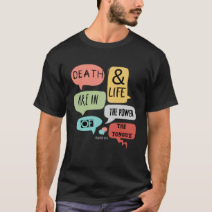 T-shirt Proverbes 1821 Mort Vie Puissance De La Langue Bib