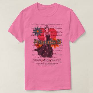 T-shirt Proverbes 31 te unisex rétro