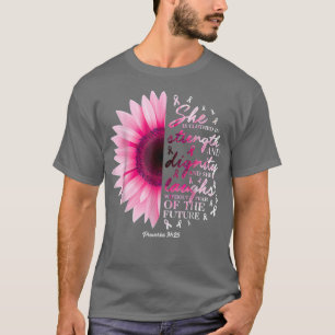 T-shirt Proverbes 31 Verset de la Bible pour femmes Sein C